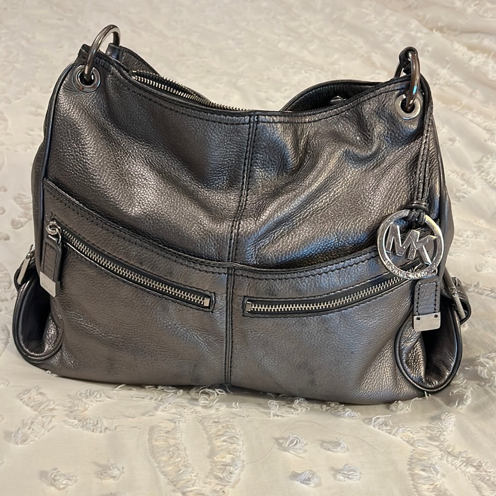 Michael Kors Silver Handbag
